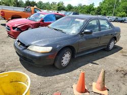 Salvage cars for sale at Windsor, NJ auction: 2002 Honda Accord LX