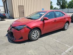 Salvage cars for sale from Copart Moraine, OH: 2019 Toyota Corolla L