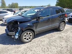 Salvage cars for sale from Copart Arlington, WA: 2019 Ford Ecosport SE