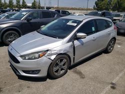 Salvage cars for sale from Copart Rancho Cucamonga, CA: 2016 Ford Focus SE