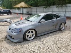Salvage cars for sale at Knightdale, NC auction: 2002 Acura RSX