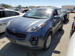 Salvage cars for sale at Martinez, CA auction: 2018 KIA Sportage LX