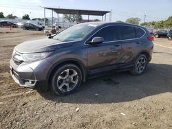 Salvage cars for sale from Copart San Diego, CA: 2018 Honda CR-V EX