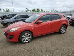 Salvage cars for sale at Nisku, AB auction: 2010 Mazda 3 I