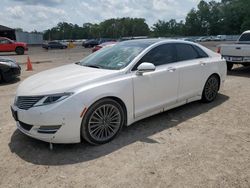 Salvage cars for sale at Greenwell Springs, LA auction: 2014 Lincoln MKZ Hybrid