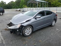 Salvage cars for sale at Savannah, GA auction: 2019 Hyundai Elantra SE