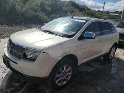 Salvage cars for sale at Reno, NV auction: 2007 Lincoln MKX
