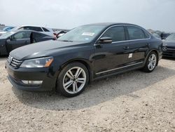 Salvage cars for sale at Houston, TX auction: 2013 Volkswagen Passat SEL