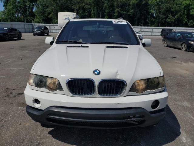 2001 BMW X5 3.0I