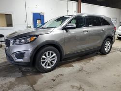 Salvage cars for sale from Copart Blaine, MN: 2017 KIA Sorento LX