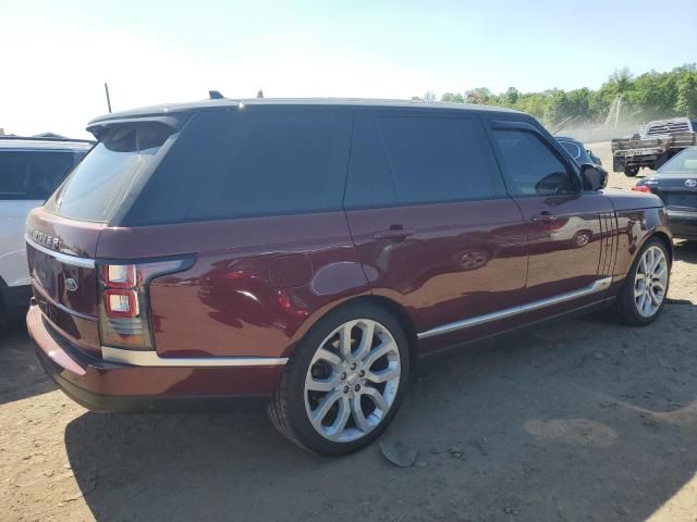 2016 Land Rover Range Rover Supercharged