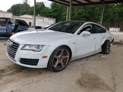 Salvage cars for sale at Hueytown, AL auction: 2012 Audi A7 Premium