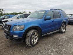 Salvage cars for sale at Des Moines, IA auction: 2010 Ford Explorer XLT