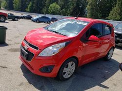 Chevrolet Spark salvage cars for sale: 2015 Chevrolet Spark 1LT