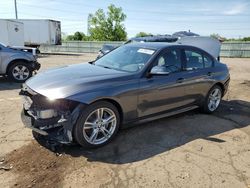 Salvage cars for sale from Copart Woodhaven, MI: 2018 BMW 340 XI