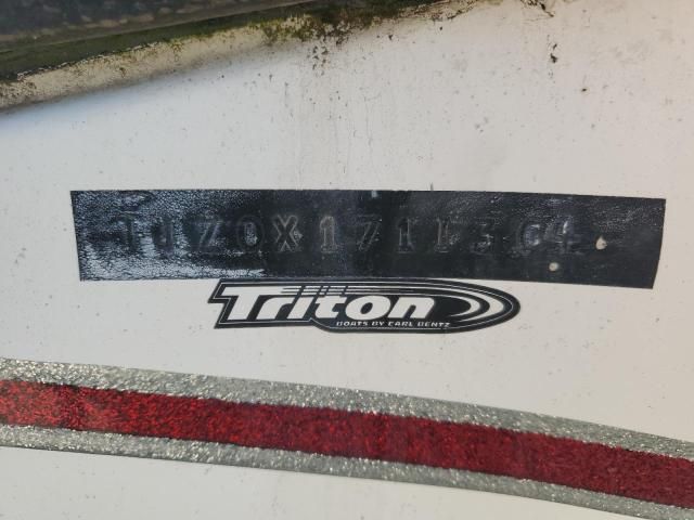 2012 Triton Boat