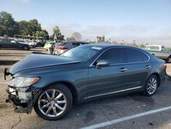 Salvage cars for sale at Van Nuys, CA auction: 2007 Lexus LS 460