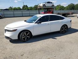 Flood-damaged cars for sale at auction: 2023 Honda Accord Hybrid Sport