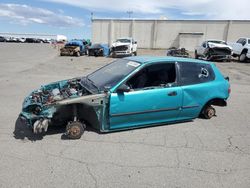 Salvage cars for sale from Copart Pasco, WA: 1993 Honda Civic DX