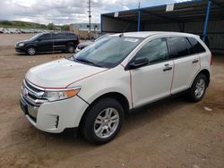Salvage cars for sale at Colorado Springs, CO auction: 2012 Ford Edge SE