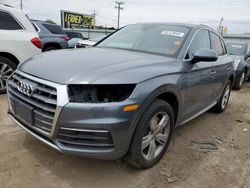 Salvage cars for sale from Copart Chicago Heights, IL: 2018 Audi Q5 Premium Plus
