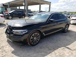 BMW salvage cars for sale: 2017 BMW 540 I