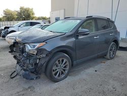 Salvage cars for sale at Apopka, FL auction: 2017 Toyota Rav4 Limited