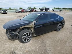 Salvage cars for sale from Copart Kansas City, KS: 2017 Honda Accord EX