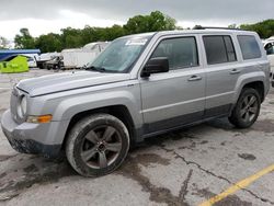 Salvage cars for sale at Kansas City, KS auction: 2014 Jeep Patriot Latitude