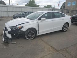 Ford Fusion sel salvage cars for sale: 2020 Ford Fusion SEL