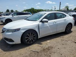 Salvage cars for sale at Hillsborough, NJ auction: 2016 Acura TLX