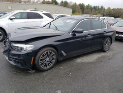 Salvage cars for sale at Exeter, RI auction: 2018 BMW 540 XI