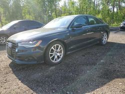 Salvage cars for sale at Bowmanville, ON auction: 2012 Audi A6 Prestige