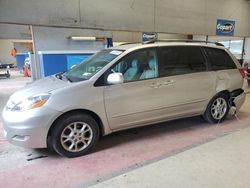 Salvage cars for sale from Copart Angola, NY: 2006 Toyota Sienna XLE