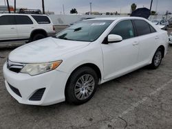 Salvage cars for sale at Van Nuys, CA auction: 2013 Toyota Camry L