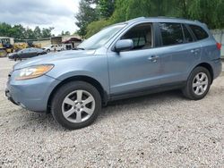 Salvage cars for sale at Knightdale, NC auction: 2009 Hyundai Santa FE SE