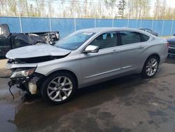 Salvage cars for sale from Copart Moncton, NB: 2019 Chevrolet Impala Premier