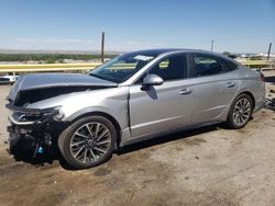 Salvage cars for sale at Albuquerque, NM auction: 2021 Hyundai Sonata Limited