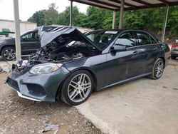 Salvage cars for sale from Copart Hueytown, AL: 2014 Mercedes-Benz E 550 4matic