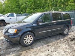 Vehiculos salvage en venta de Copart Candia, NH: 2015 Chrysler Town & Country Touring