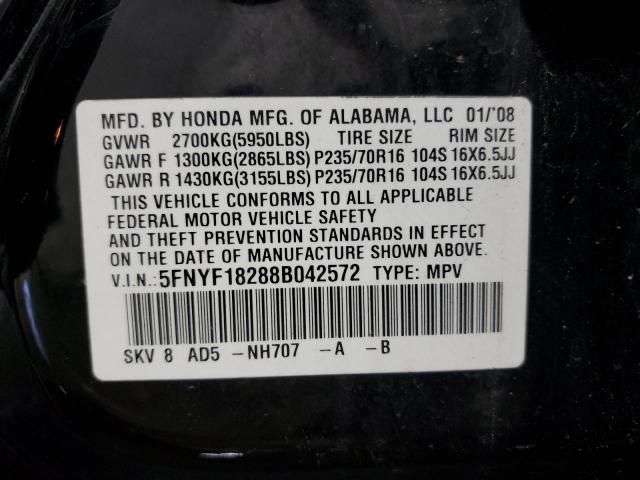 2008 Honda Pilot VP