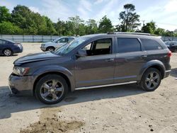 Salvage cars for sale at Hampton, VA auction: 2015 Dodge Journey Crossroad