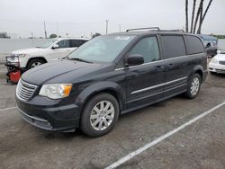 Salvage cars for sale from Copart Van Nuys, CA: 2016 Chrysler Town & Country Touring