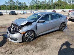 Honda salvage cars for sale: 2016 Honda Civic EX