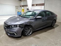 Salvage cars for sale at Leroy, NY auction: 2019 Honda Civic EX