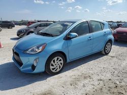 Salvage cars for sale from Copart Arcadia, FL: 2015 Toyota Prius C
