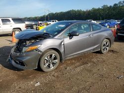 Salvage cars for sale at Greenwell Springs, LA auction: 2015 Honda Civic EX