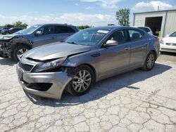 Salvage cars for sale at Kansas City, KS auction: 2013 KIA Optima EX