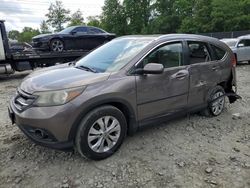 Salvage cars for sale at Waldorf, MD auction: 2013 Honda CR-V EXL