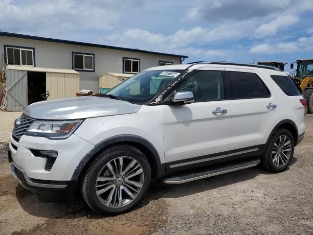 2018 Ford Explorer Platinum